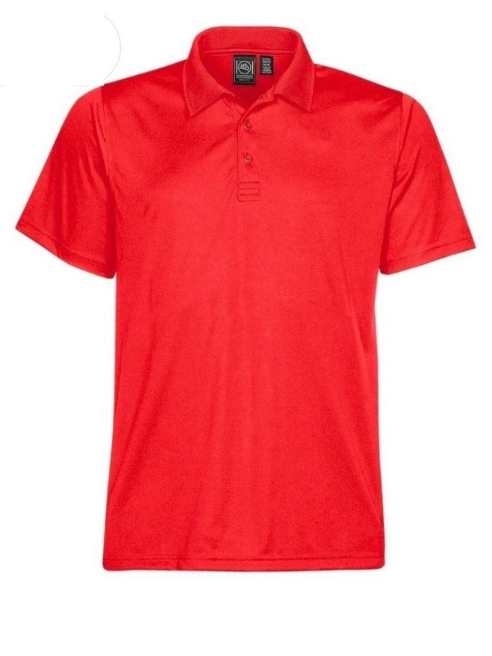 M27 NWT Stormtech Men's Bright Red Eclipse H2X-Dry Pique Polo - Size: 2XL